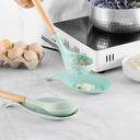 حامل ومنظم مغرفة ومعالق الطبخ سيليكون