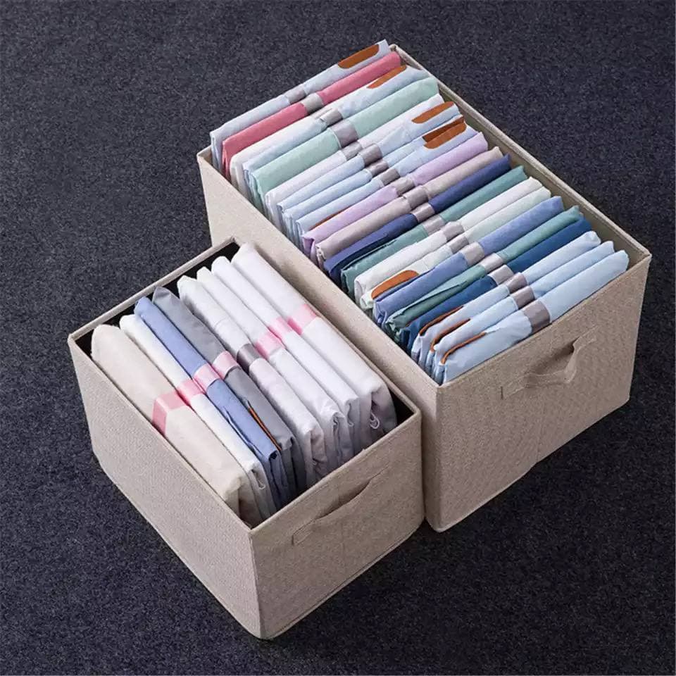 منظم القمصان وتطبيقها داخل الدولاب وأثناء السفر 5 قطع