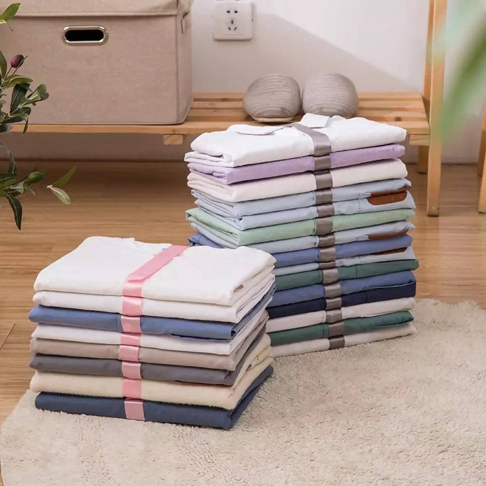 منظم القمصان وتطبيقها داخل الدولاب وأثناء السفر 5 قطع