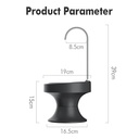 مضخة قارورة مياه اتوماتيك بوصلة يو اس بي قابلة لاعادة الشحن