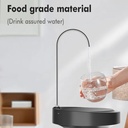 مضخة قارورة مياه اتوماتيك بوصلة يو اس بي قابلة لاعادة الشحن