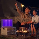 جهاز صاعق وقاتل الناموس والحشرات بالاشعة فوق البنفسجية مضيئ بوصلة يو اس بي