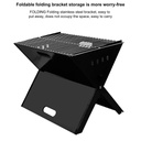 شواية الفحم المحمولة والقابلة للطي لشواء رائع في أي مكان