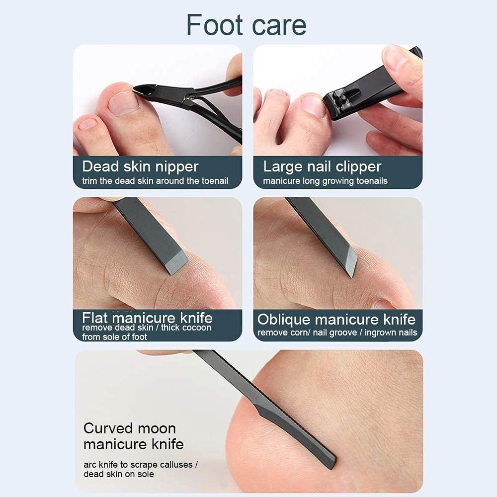 طقم باديكير 12قطعه