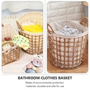 ka1340 طقم باسكت غسيل خوص مدور