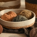 ka 1379 طقم عياشه خوص مدور 2 قطعه