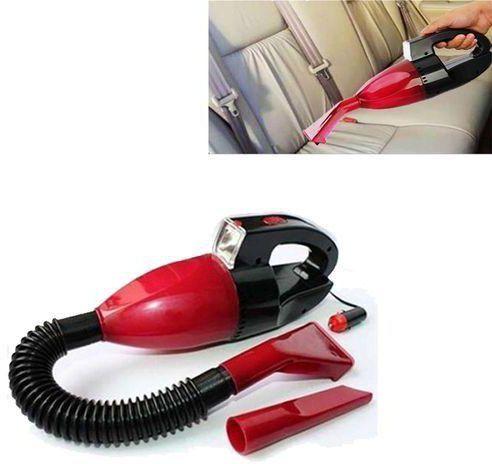 مكنسة السيارة القوية بكشاف وخرطوم لسهولة الشفط