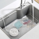 غسالة كهربائية ميني بالموجات فوق الصوتية محمولة للسفر والرحلات للملابس والاواني بوصلة يو اس بي