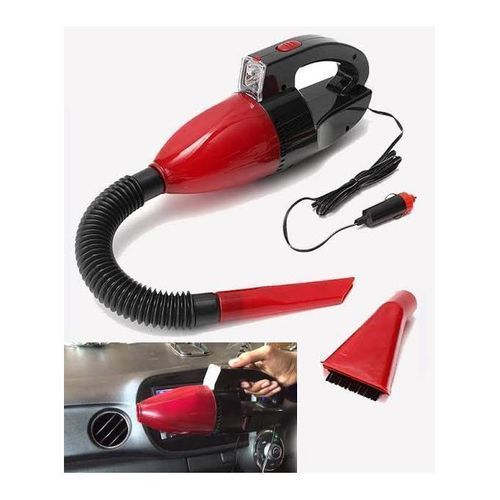مكنسة السيارة القوية بكشاف وخرطوم لسهولة الشفط