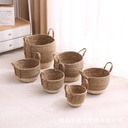 ka1350 طقم باسكت غسيل خوص 3قطع