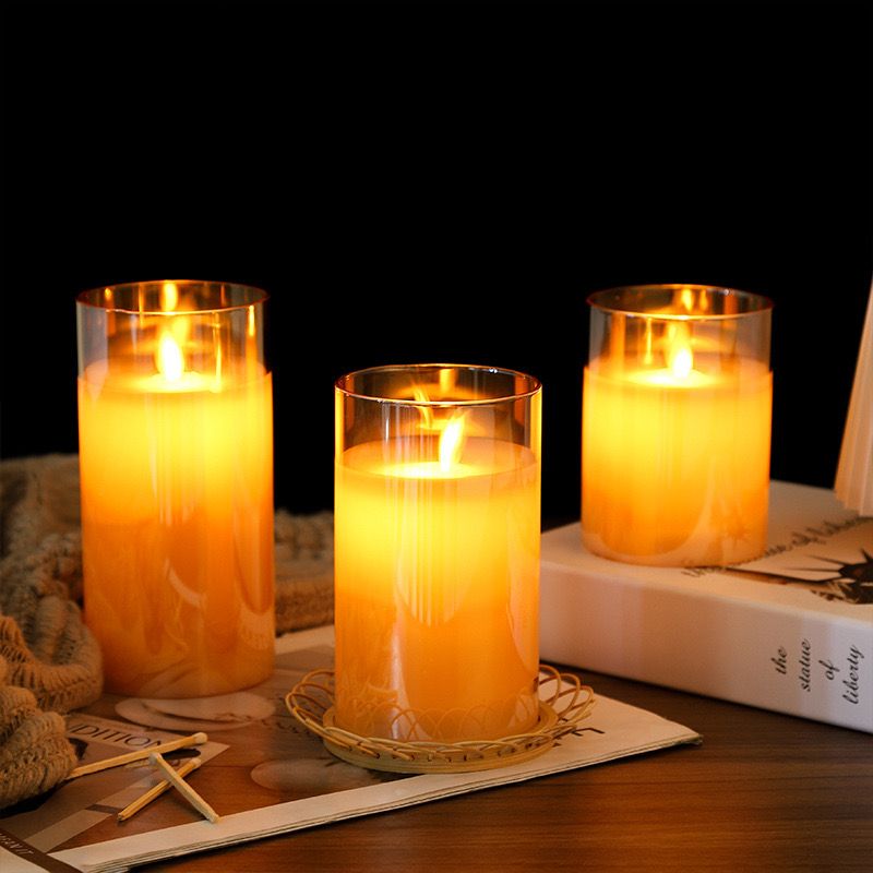 kr 969 شمع فواحه بالكوب الزجاجي