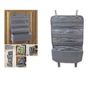 منظم أدوات التنظيف للتعليق على درفة تحت الحوض