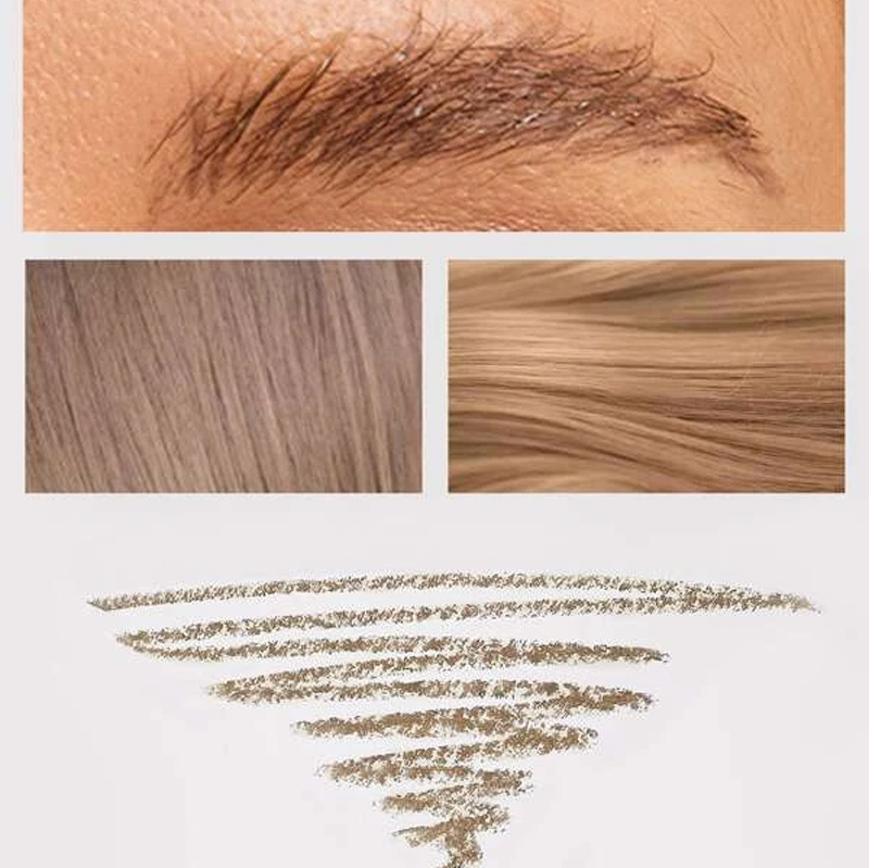 مزدوج وتربروف لرسم شكل الشعر بسهولة مع جل للتثبيت Sheglam قلم حواجب