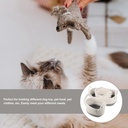 طقم باسكت كتان 3 قطع باللون الابيض والرمادي لحمل وتنظيم الملابس والفوط وادوات الميكب والعناية بالشعر والبشرة بيد