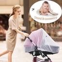 ناموسية لتغطية وحماية الاطفال من الناموس والحشرات للاسترولر وكرسي السيارات