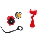 طقم لعبة بي بليد مع مدفع اطلاق ومقبض  سهل الاستخدام  للاطفال