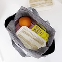 شنطة حفظ طعام  2 جيب مبطنة من الداخل تحافظ على الطعام (ساخن وبارد ) للرحلات والسفر والسيارة