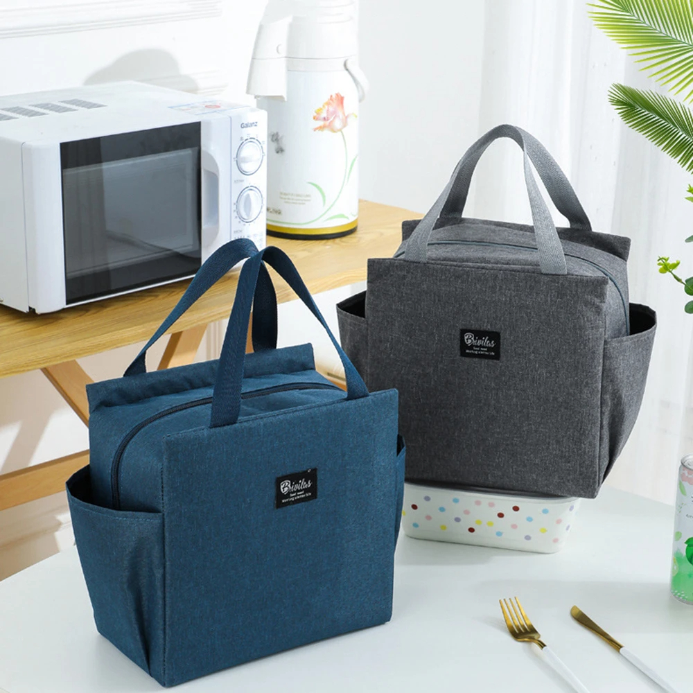 شنطة حفظ طعام  2 جيب مبطنة من الداخل تحافظ على الطعام (ساخن وبارد ) للرحلات والسفر والسيارة