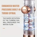 سماعة دش قوية محمولة عالية الضغط لتوفير المياه مع بخاخ دش بثلاث اوضاع يتم التبديل بينهم وعصا قطنية للتصفية الدقيقةة