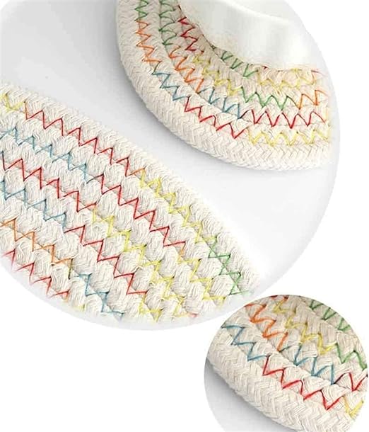 مفارش طاوله منسوجه بيضاويه  4 قطع مقاومه للحراره