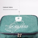 شنطة تنظيم ادوية واسعافات اولية ووتر بروف محمولة مقسمة من الداخل