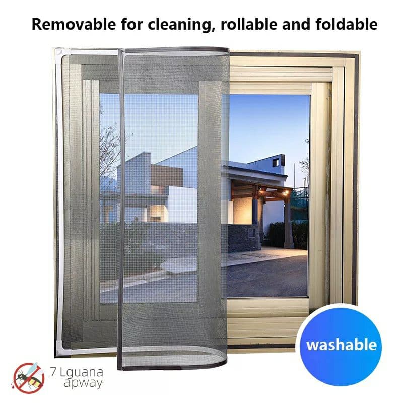 ستارة الشباك المغناطيسية الحاجزة للناموس والحشرات