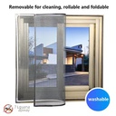 ستارة الشباك المغناطيسية الحاجزة للناموس والحشرات