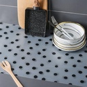 رول بطانة منقوش للادراج والارفف مانع للانزلاق قابل للقص والغسيل 5 متر