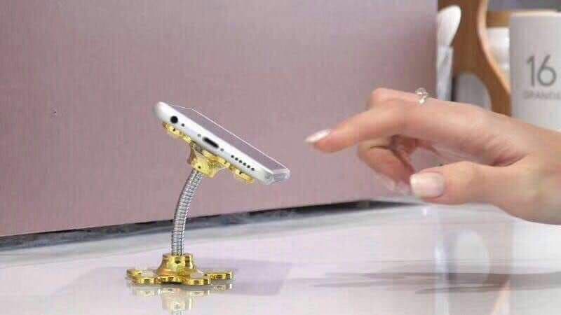 حامل الموبايل القوي بشفط الهواء لجميع الأجهزة والأسطح