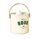 علبة مناديل شيك بيد جلد باللون البني لغرف النوم والاطفال والليفنج والمطبخ والمكتب