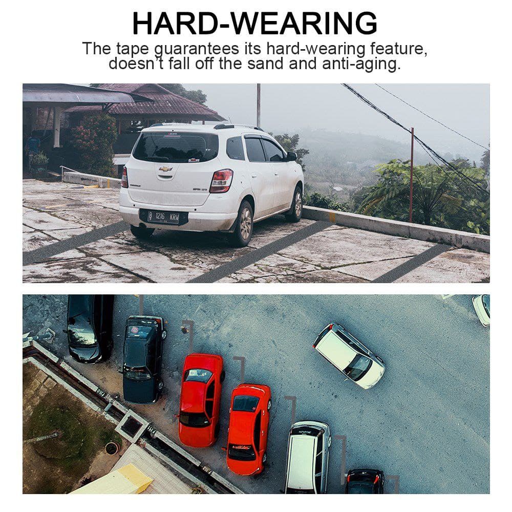 شريط مانع الإنزلاق الخشن للإستخدام داخل وخارج المنزل