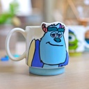 مج بورسلين شلبي وكرة البعبع  بارز للكابلز 300 ملي لشرب الكابتشنو والاتية والحليب  و مناسب للهدايا