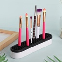 حامل ادوات ميكاب ومناديل سيليكون مرن لتنظيم وتخزين ادوات التجميل