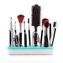 حامل ادوات ميكاب ومناديل سيليكون مرن لتنظيم وتخزين ادوات التجميل