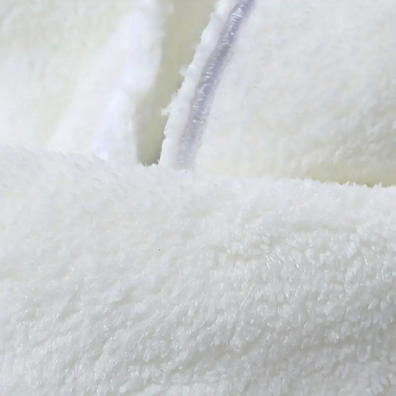 فوطة بخار قطنية مزدوجة وسميكة علي شكل قناع للوجه