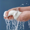 فوطة بخار قطنية مزدوجة وسميكة علي شكل قناع للوجه