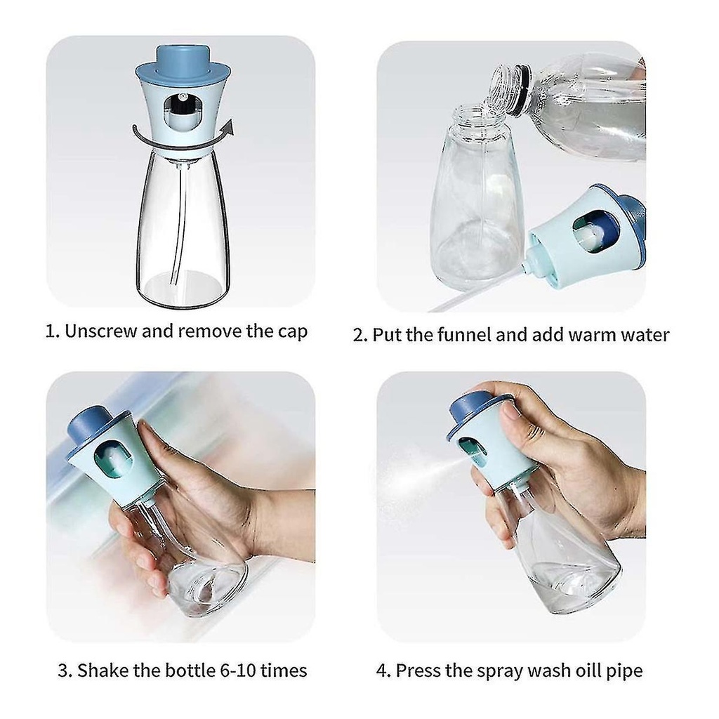 بخاخة الزيت والخل متعددة الاستخدام لجميع المأكولات