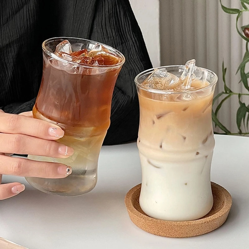 مج زجاج حراري متدرج عالي الجوده  لتقديم المشروبات البارده و الساخنه بشكل مختلف