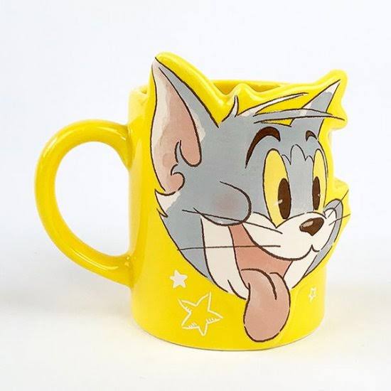 طقم مج توم وجري ثري دي 300 ملي للكابلز والاصحاب من البورسلين بيد