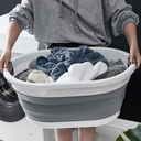 باسكت غسيل سيليكون قابل للطي و مضاده للانزلاق  38 لترو يد لسهوله الحمل