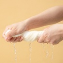 فوطة بخار قطنية مزدوجة وسميكة علي شكل قناع للوجه