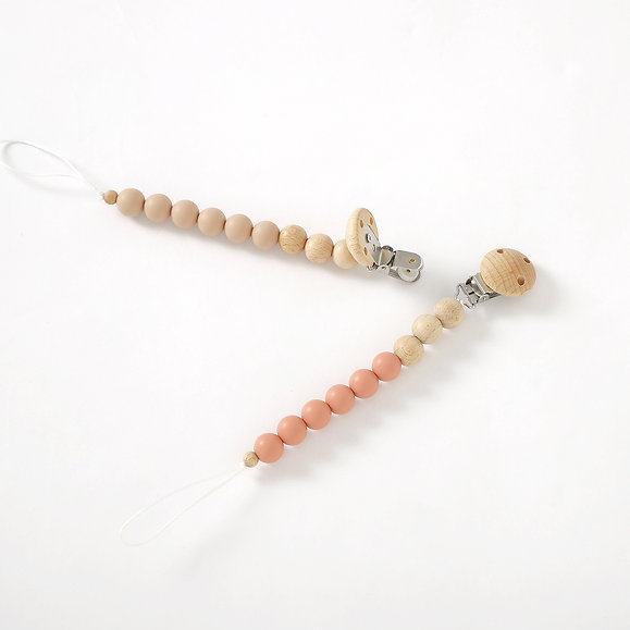 مشبك سلسلة اللهاية للرضع والاطفال الصغار مظهره جميل وانيق لجذب انتباة طفلك