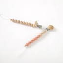 مشبك سلسلة اللهاية للرضع والاطفال الصغار مظهره جميل وانيق لجذب انتباة طفلك