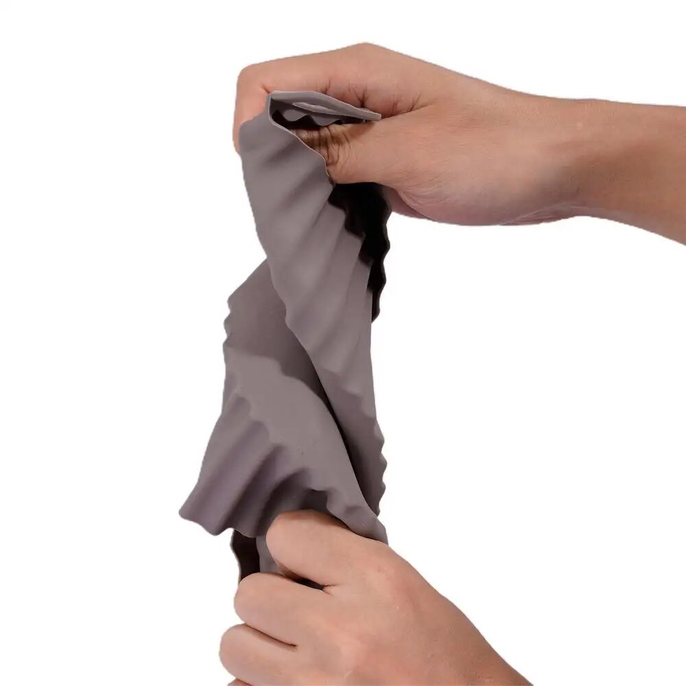 قالب ايرفراير سيليكون مستديرة الشكل مقاومة للحرارة باتنين يد لسهولة الحمل