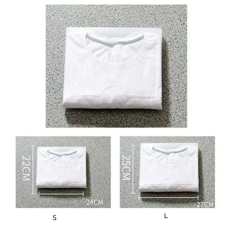 فولدر تطبيق و تنظيم التيشرتات والقمصان لتوفير المساحة