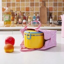 شنطه وتربروف لتنظيم و حمل ادوات الميك اب اللانش بوكس و مناسبه للسفر بيد