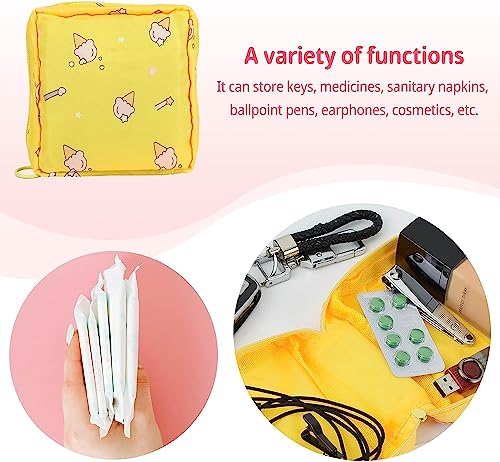 شنطة ميني للفوط الصحية ومستحضرات التجميل بسوستة وسهلة الحمل للخروج