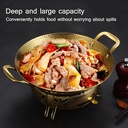 طاسة دهبى بيدين وسط