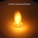 مجموعه شموع ليد بدون لهب لديكورالمنزل و المكاتب و غيرها تعمل بالبطاريه 3 قطع