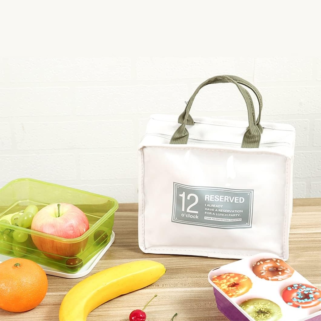 شنطه وتربروف لتنظيم و حمل ادوات الميك اب اللانش بوكس و مناسبه للسفر بيد